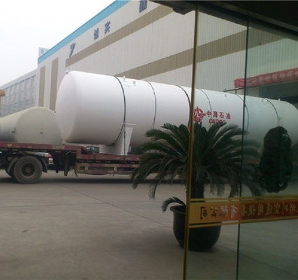 Q235-B Tank van de LNG de Cryogene Verticale Vloeibare Opslag 20m3