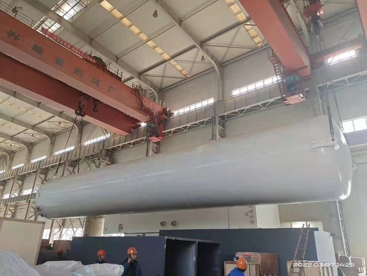 300m3 vacuüm Geïsoleerde Verticale Opslagtank