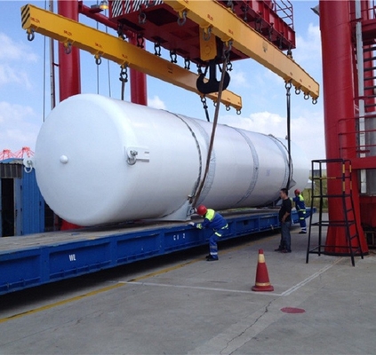 Van de het vervoervrachtwagen van de roestvrij staal vloeibare zuurstof van de de luchtcompressor van de de opslagtank de vloeibare stikstof die vacuümtank voor verkoop vullen