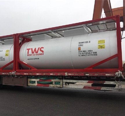 Concurrerende van het de normlng van ISO van de prijshoge druk van de de container cryogene vloeibare stikstof de opslagtank