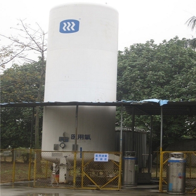 Prijs van de de vloeibare zuurstoftank van de lage prijs de industriële vacuüm cryogene tank
