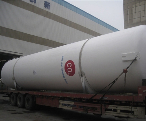 Q235-B Tank van de LNG de Cryogene Verticale Vloeibare Opslag 20m3