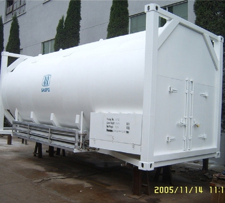 10000l de mobiele tank van de vloeibare zuurstofopslag
