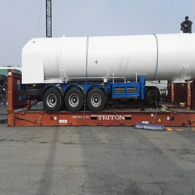 mobiele cryogene vloeibare tankcontainer