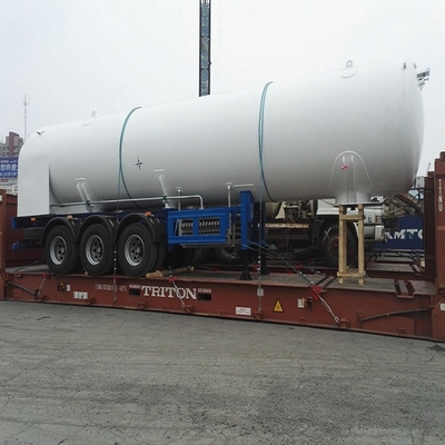 mobiele cryogene vloeibare tankcontainer