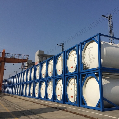 20 ton Cryogene LAr van de Opslagtank LO2 LN2 Verticale Horizontaal van de LNGtank