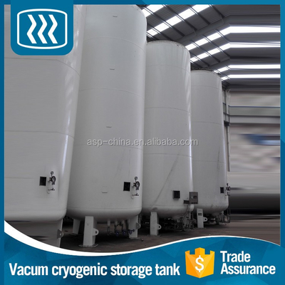 20 ton Cryogene LAr van de Opslagtank LO2 LN2 Verticale Horizontaal van de LNGtank