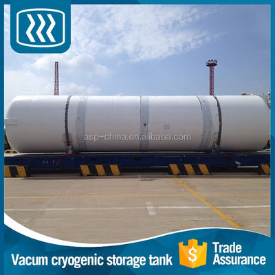 ISO9001 de Opslagtanks van de hoge druk Cryogene Vloeibare Zuurstof 3500 Liter