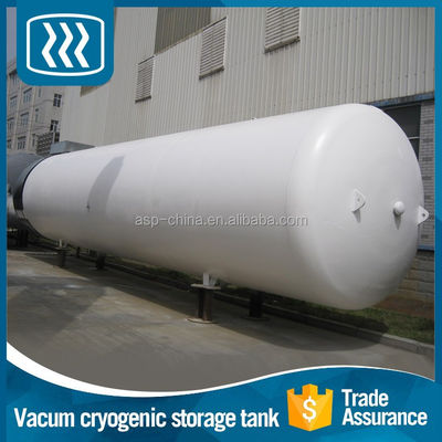 Cryogene de Opslagtank zcf-3000/8 van het Werkdruk0.78mpa Koolstofstaal