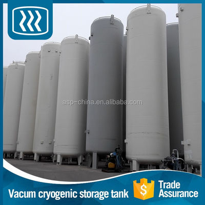 Cryogene de Opslagtank zcf-3000/8 van het Werkdruk0.78mpa Koolstofstaal