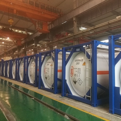 LAR LNG LO2 LN2 20 ' Cryogene Opslagtank sa-240M 304 T75-Tankcontainer