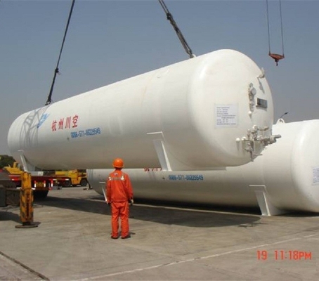 Horizontale Cryogene de Opslagtank 2.2MPa van Co2 q235-B van 16MnDR Vloeibare